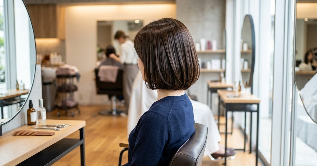 MINX 銀座店の上質カットで作る大人ボブ！お手入れ簡単な洗練スタイルとサロンの特徴