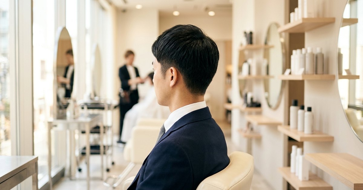 THE'S TOKYOで決まる大人のビジネスショート!サロンの強みと清潔感あるスタイル例