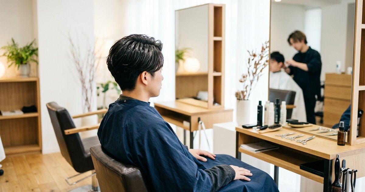 【①】メンズ美容室が苦手でも大丈夫?リップスヘアー銀座店に初めて通った本音レビュー